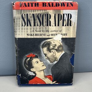 Faith Baldwin Skyscraper Hardcover Romance Novel Vintage 1944 First Printing